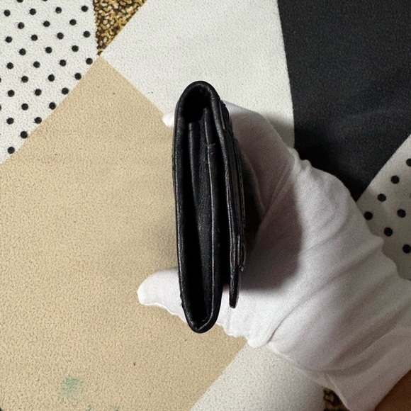 Chanel Black Quilted Card Holder - Picture 6 of 13